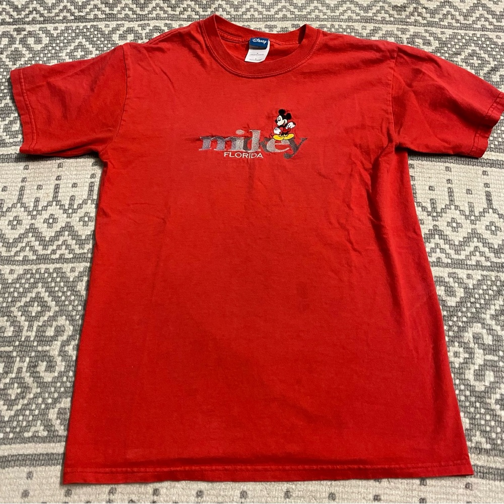 Disney Mickey Red Shirt